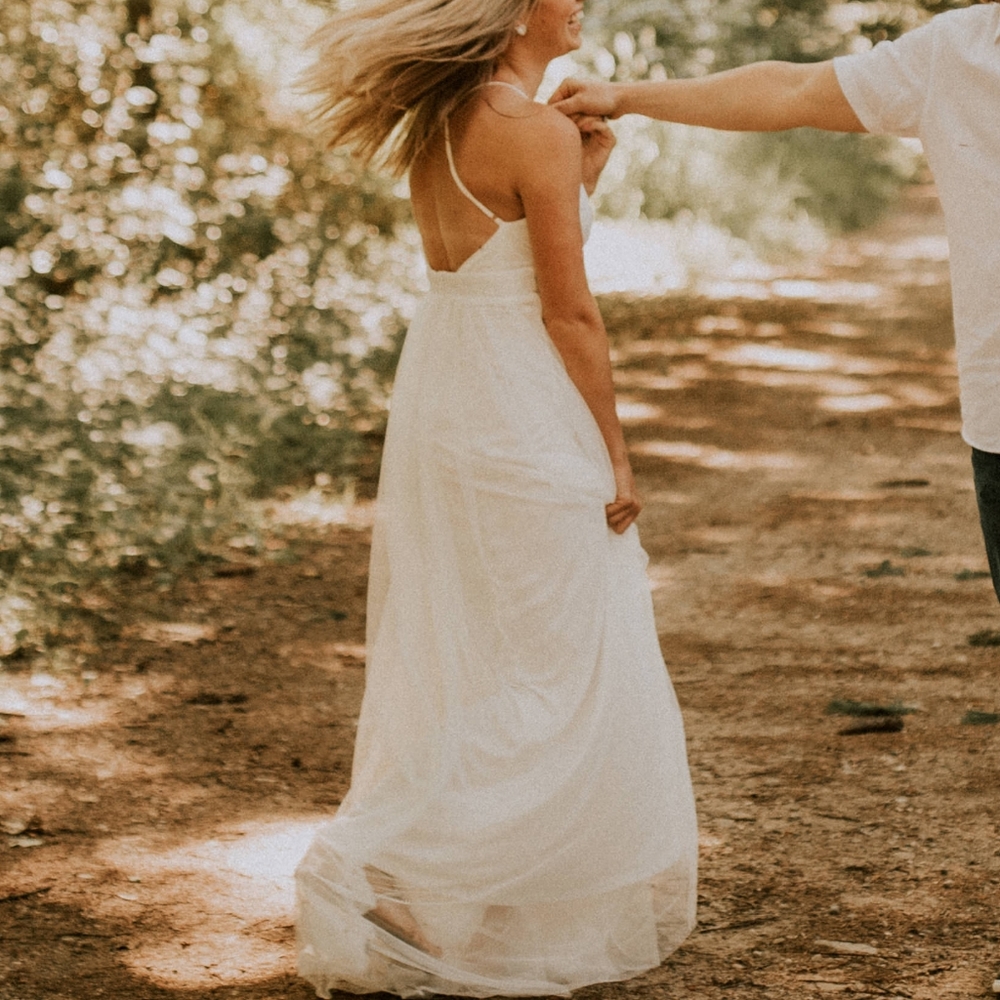 White dress